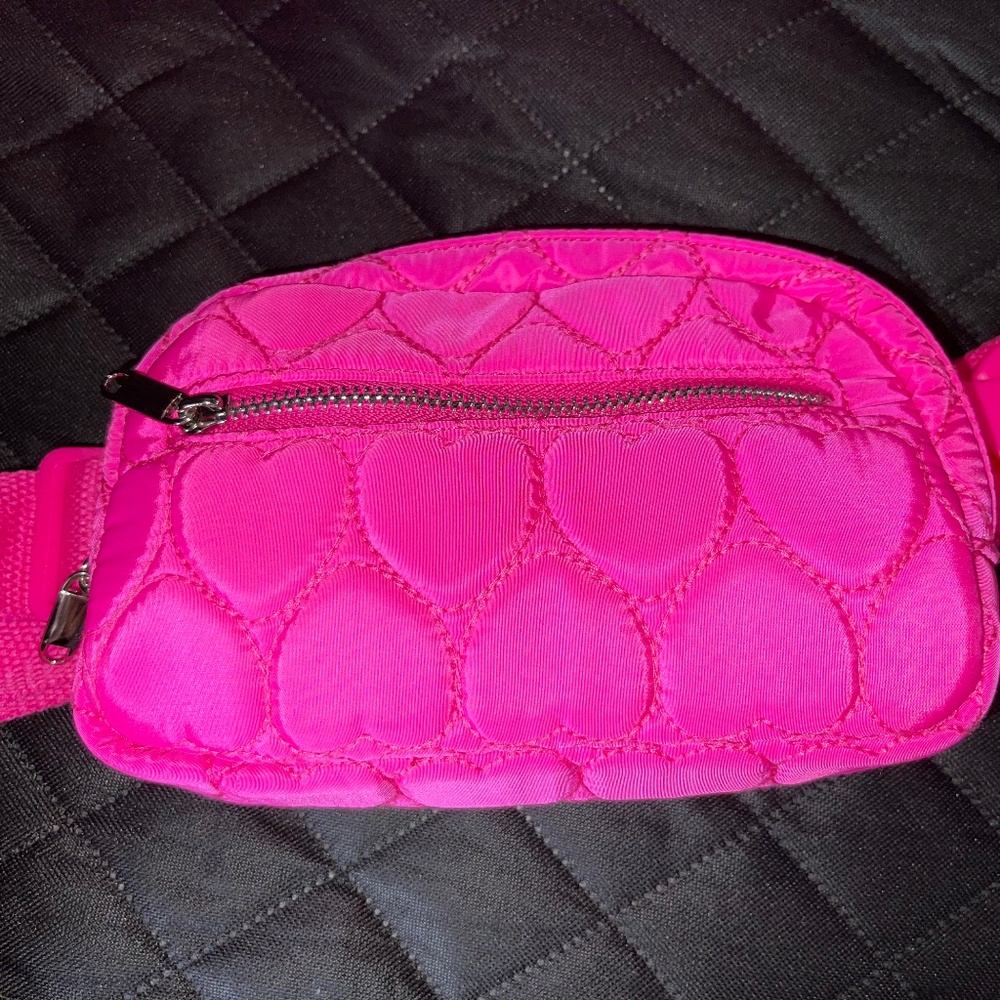 Target Wild Fable Pink Heart Fanny Pack